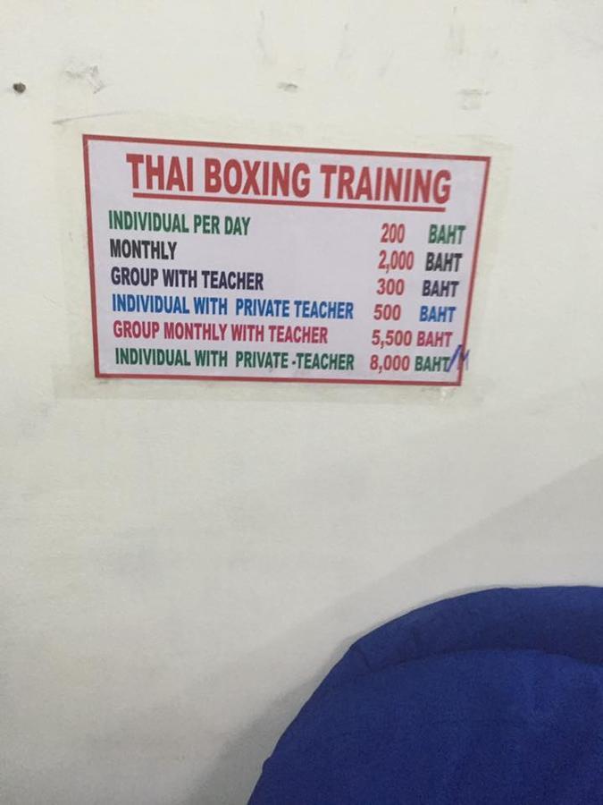 Muay Thai Hostel Club 107 Jomtien Beach Exterior foto